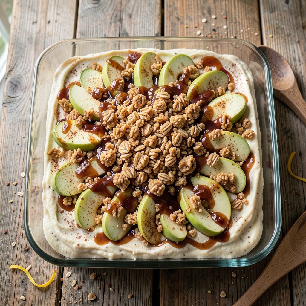 Apple Betty Recipe With Cake Mix: No-Bake Streusel Crown Over Moist Apple Layers