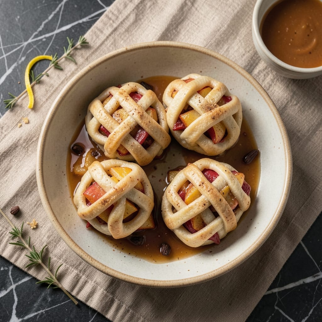 Air Fryer Apple Dumplings Recipe: Caramelized Crunch With Buttery Streusel Crown