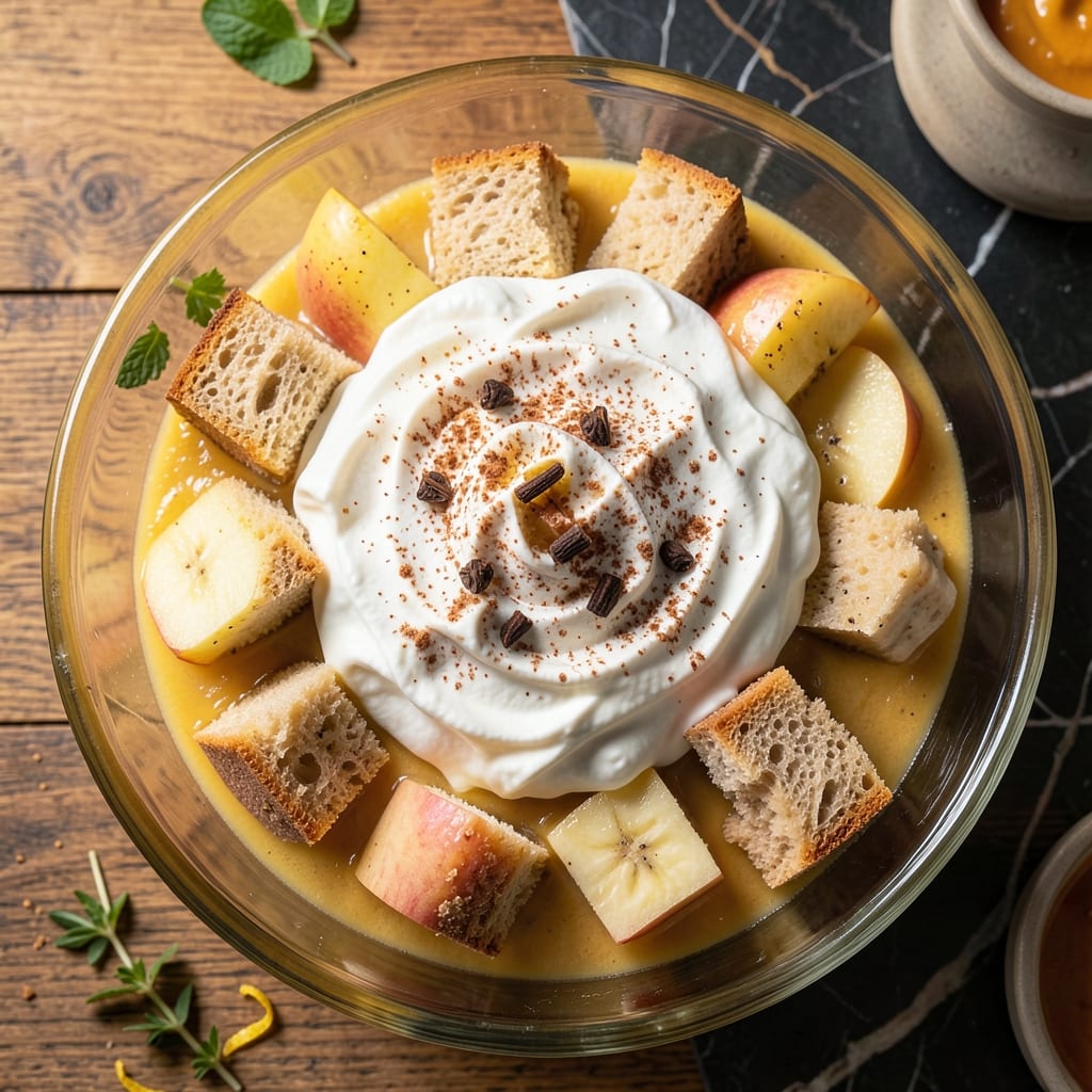 Apple Banana Bread Pudding Recipe: Warm Spice Swirls With Buttery Crunch Top