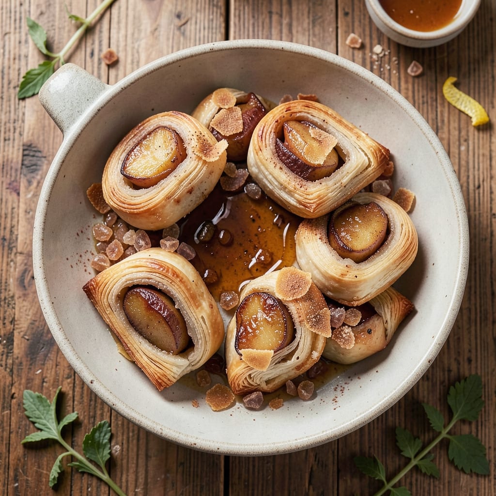 Apple Bundles Recipe: Warm Spiced Apple Filling with Buttery Streusel Crown