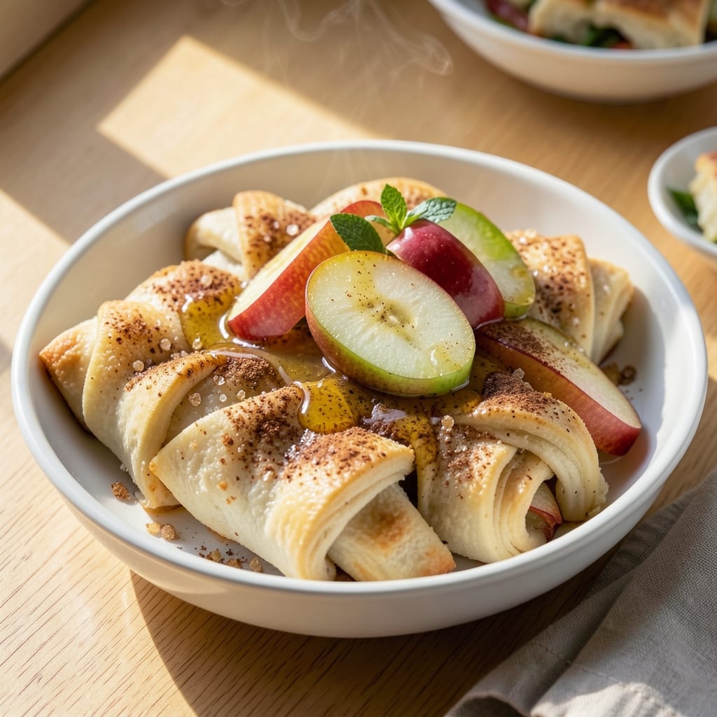 Apple Cinnamon Crescent Recipe: Flaky Layers with Caramelized Apple Crunch