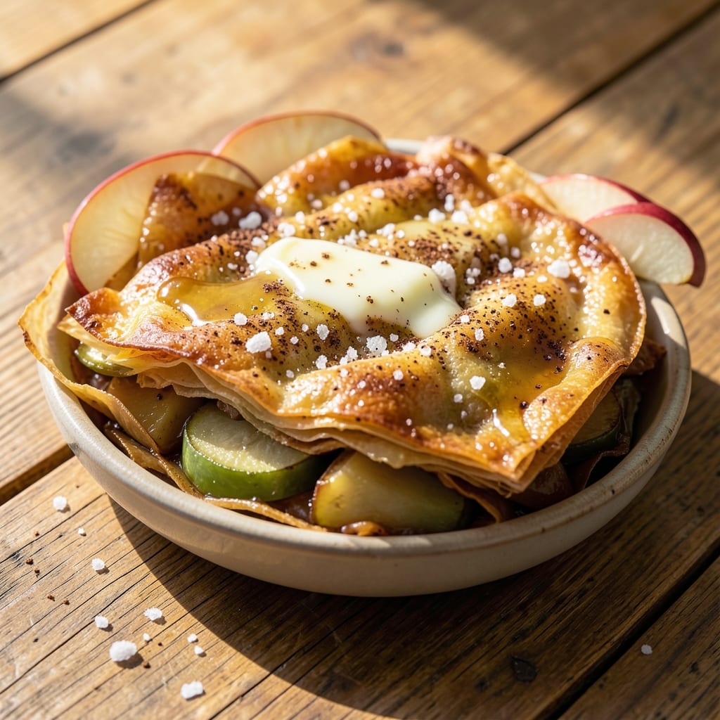 Apple Banitsa Recipe: Flaky Phyllo Layers with Spiced Apple Filling