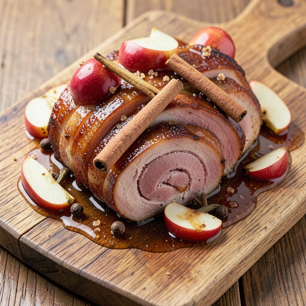 Apple Bourbon Ham Glaze Recipe: Sticky Caramelized Sweetness With Boozy Depth