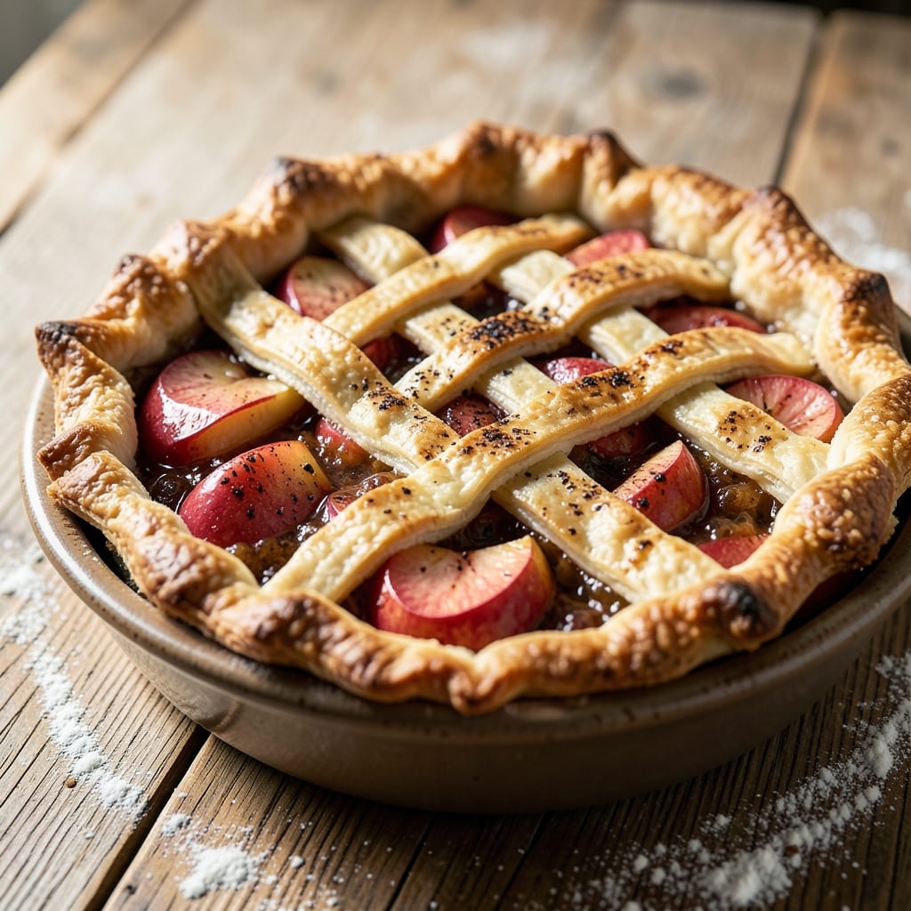 7-Inch Apple Pie Recipe: Mini Perfect Portion With Buttery Streusel Crown