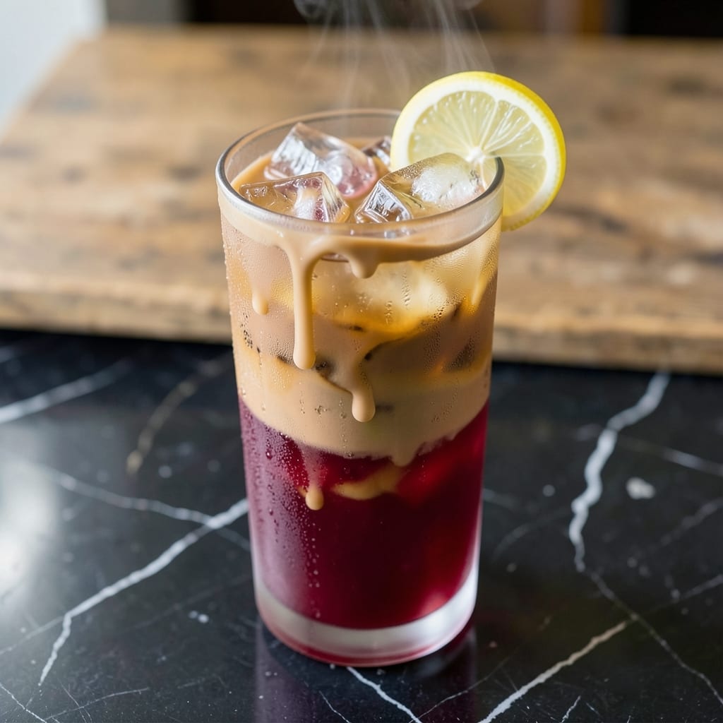 Apple Cranberry Refresher Dunkin Recipe: Iced Coffee Kick With Bold Fruit Zing