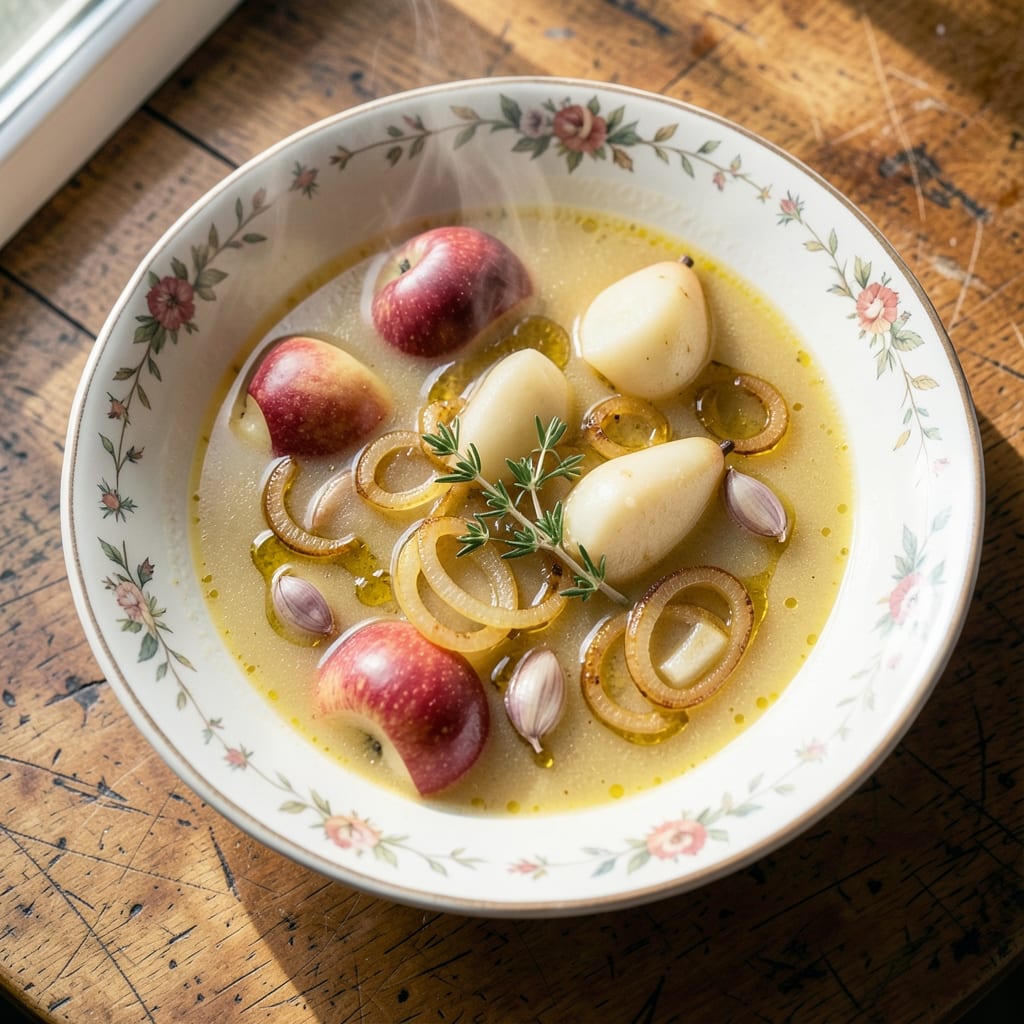Apple and Pear Soup Recipe: Spiced Blend of Autumn Flavors in One Pot