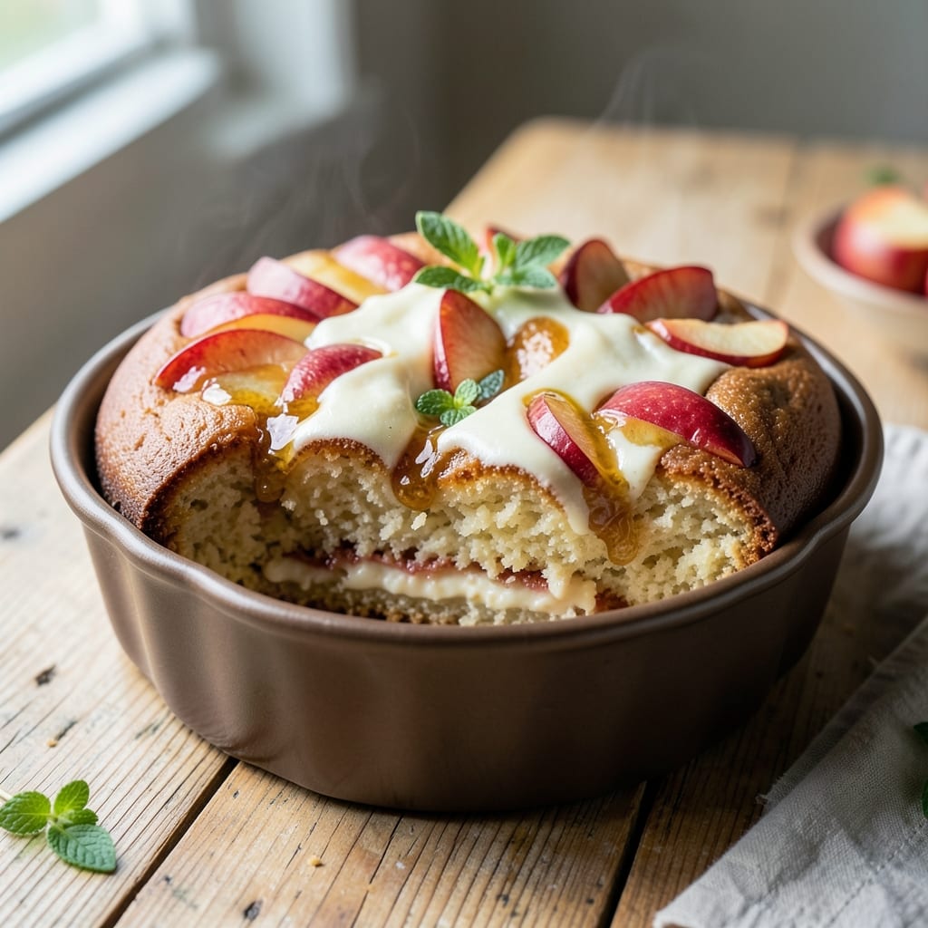 Apple Cake Recipe in Tube Pan: Spiced Apple Layers with Caramelized Bottom