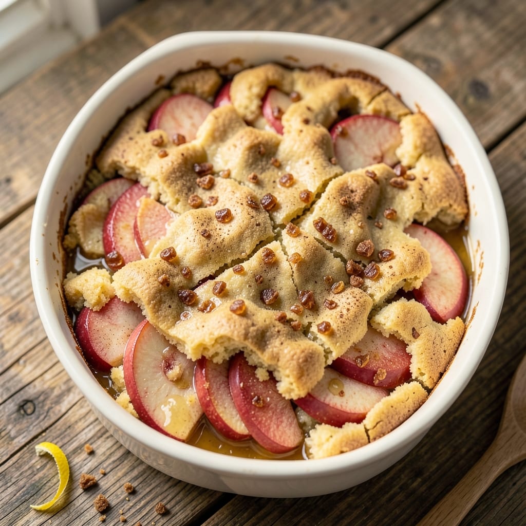 Apple Cobbler Recipe With Yellow Cake Mix: Streusel Crown That Crunches Over Warm Apple Filling