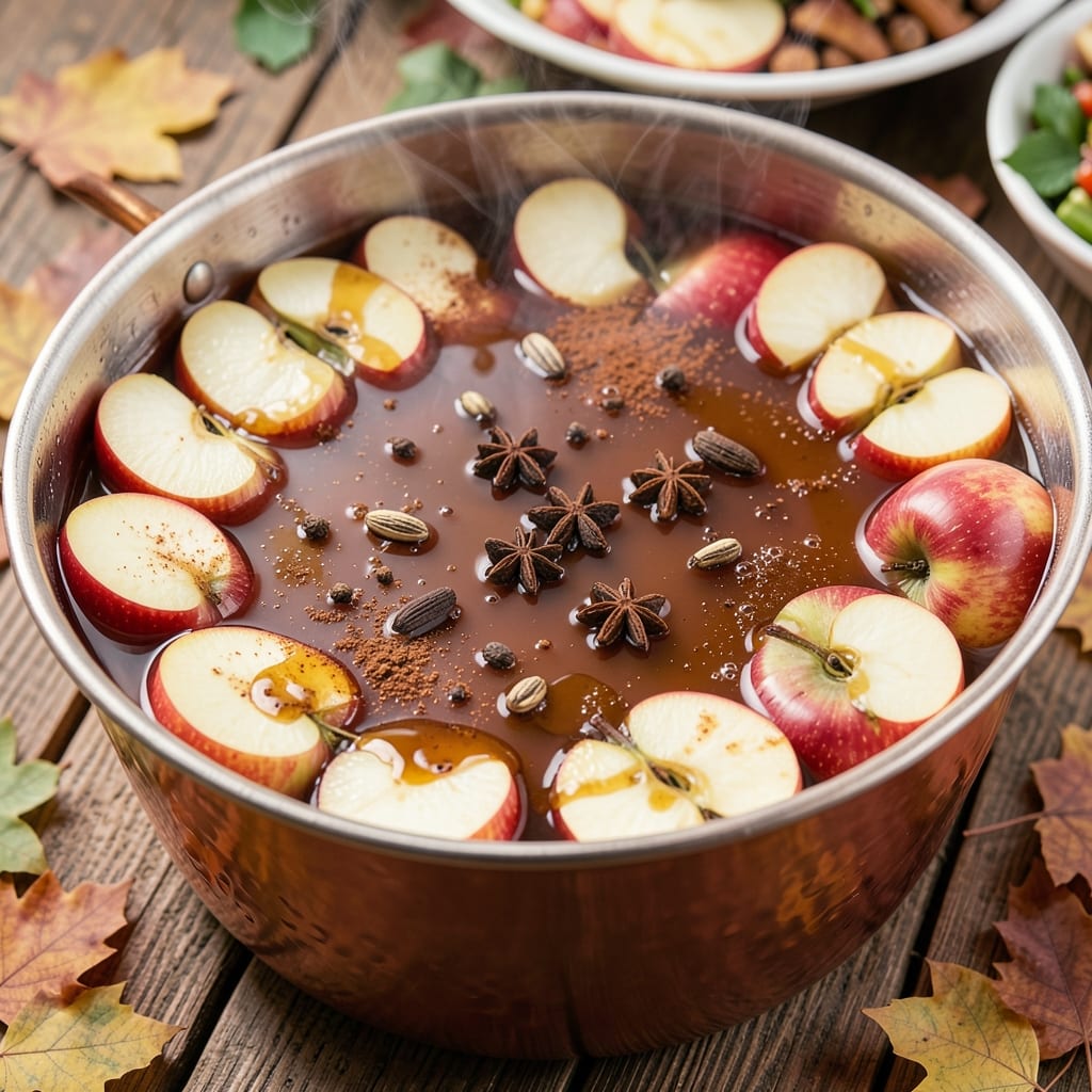 Apple Cider Recipe Without Allspice: Warm Spiced Simmer with Cinnamon-Cardamom Depth