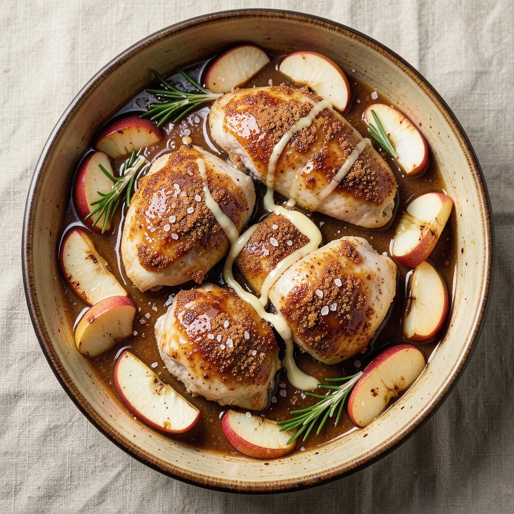 Apple Cider Baked Chicken Recipe: Spiced Glaze That Caramelizes to Sticky Perfection