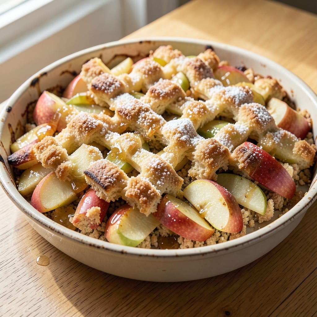 Ina Garten's Apple Cobbler Recipe: Buttery Streusel Crown Over Warm Spiced Apple Filling