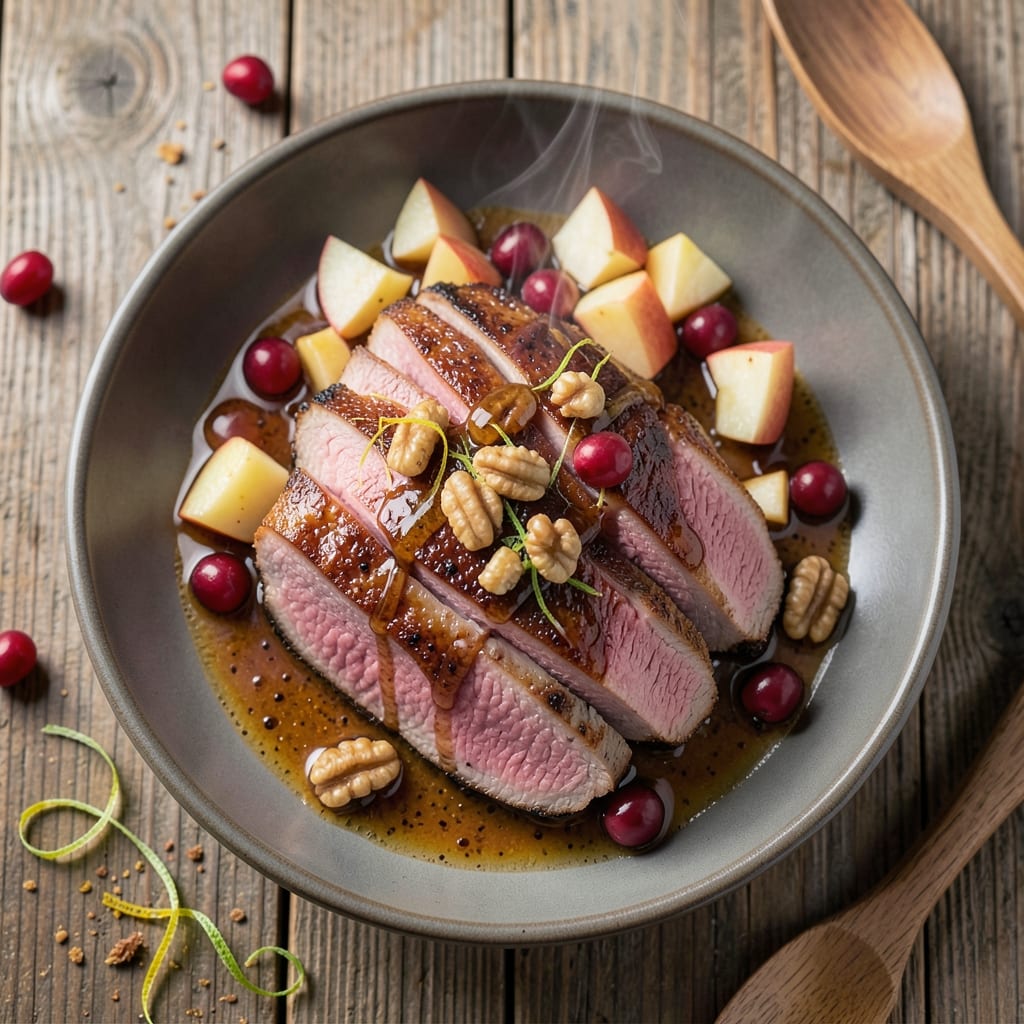 Apple Cranberry Pork Loin Recipe: Sweet-Tart Glaze That Caramelizes in 30 Minutes