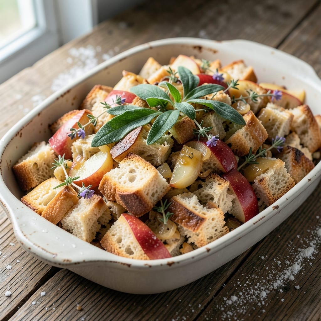 Apple Cider Stuffing Recipe: Savory-Sweet Thanksgiving Centerpiece