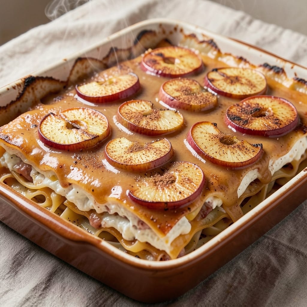 Apple Cinnamon Lasagna Recipe: Warm Spice Layers With Buttery Streusel Crown