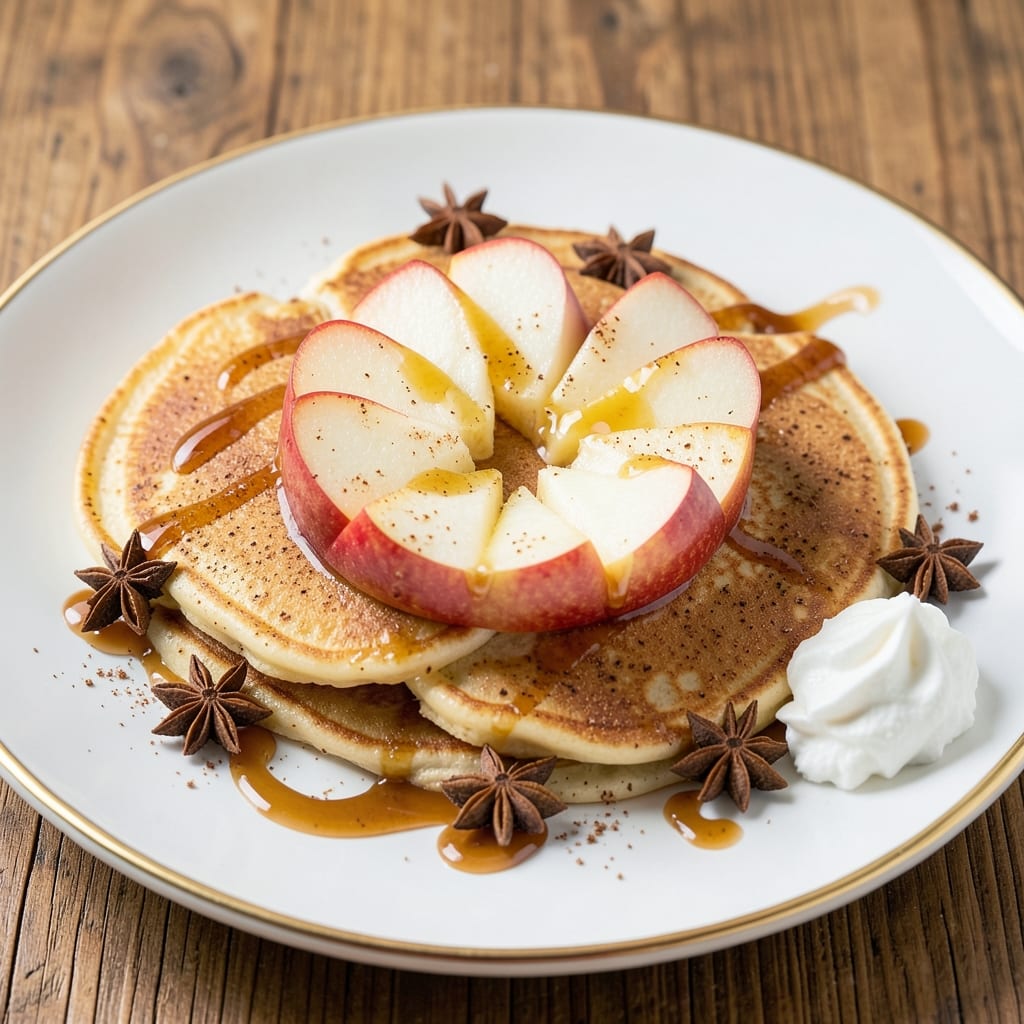 Apple Brunch Recipe: Cinnamon-Streusel Crown Over Warm Spiced Apples