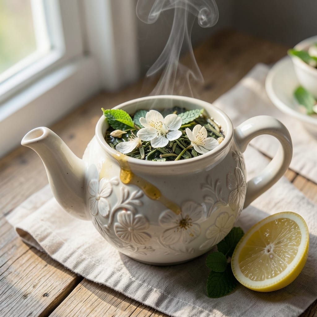 Apple Blossom Tea Recipe: Floral Honey-Infused Tranquility in Minutes