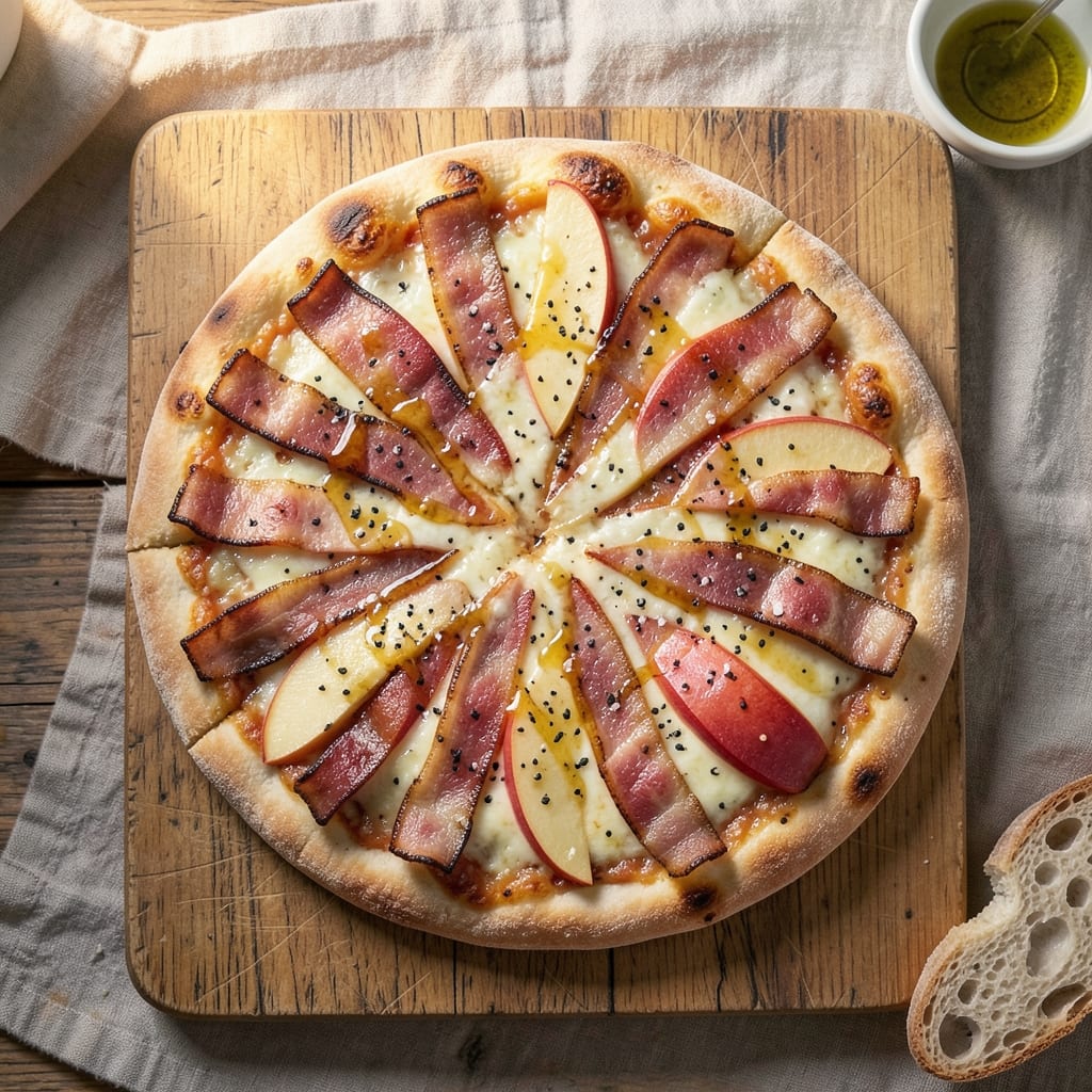 Apple Bacon Pizza Recipe: Sweet-Savory Crust With Crispy Edges