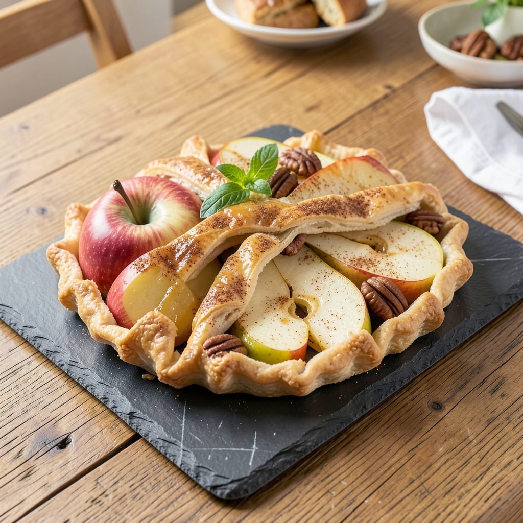 Apple and Pear Slices Recipe: Warmly Spiced Baked Fruit with Buttery Streusel Topping