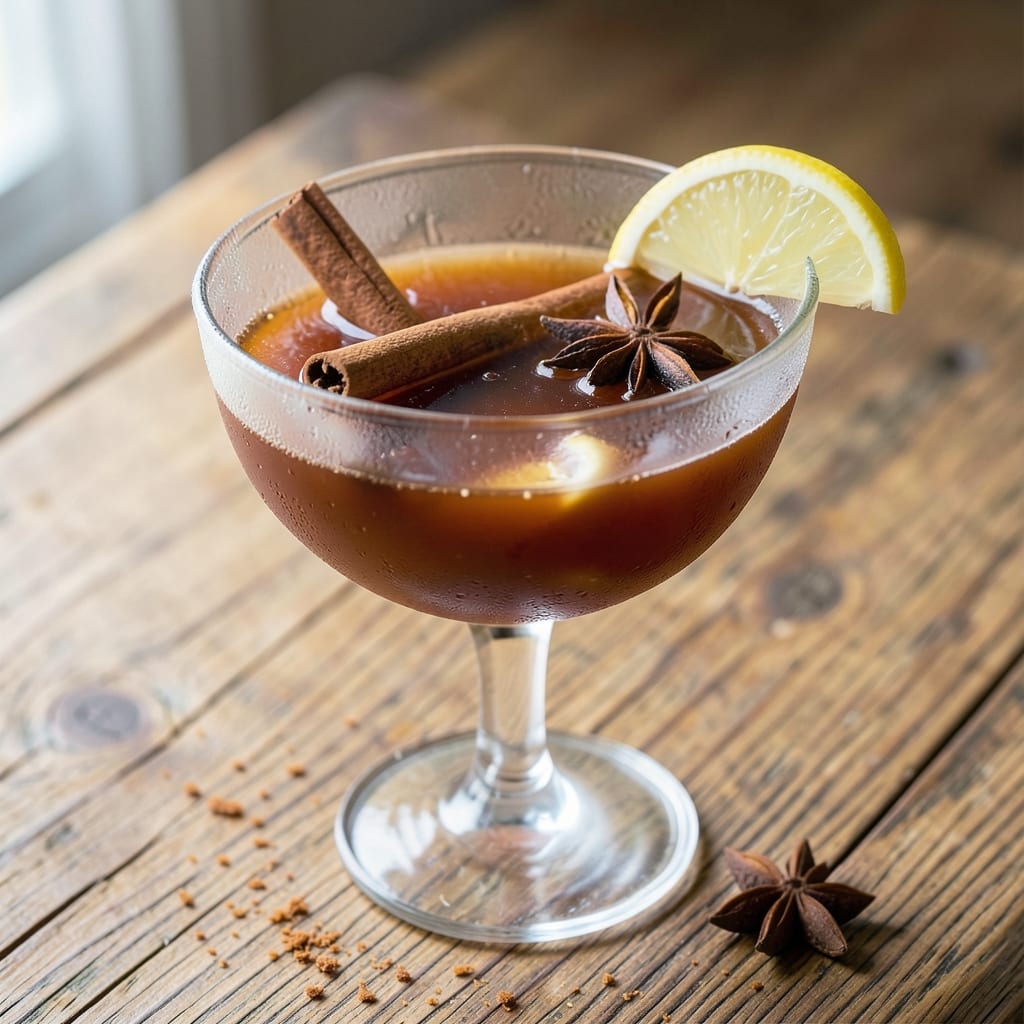 Amaretto Apple Cider Cocktail Recipe: Boozy Winter Warmth in One Glass