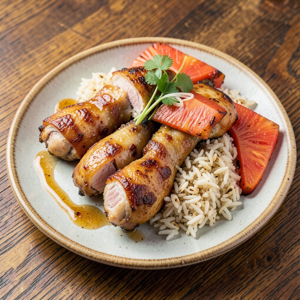Air Fryer Pineapple Chicken And Rice Recipe: Tropical One-Pan Dinner in 25 Minutes
