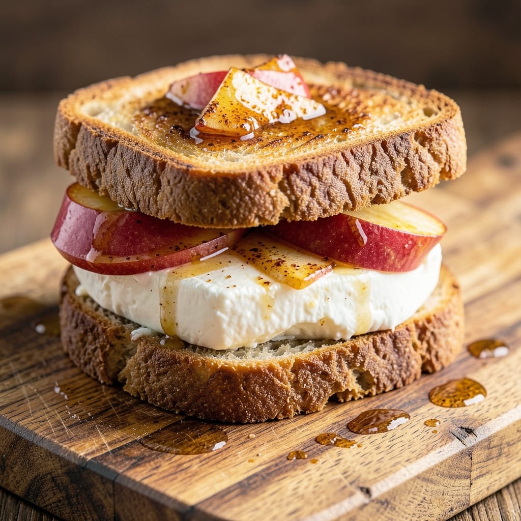 Apple Brie Sandwich Recipe: Caramelized Apples Meet Melty Cheese Magic