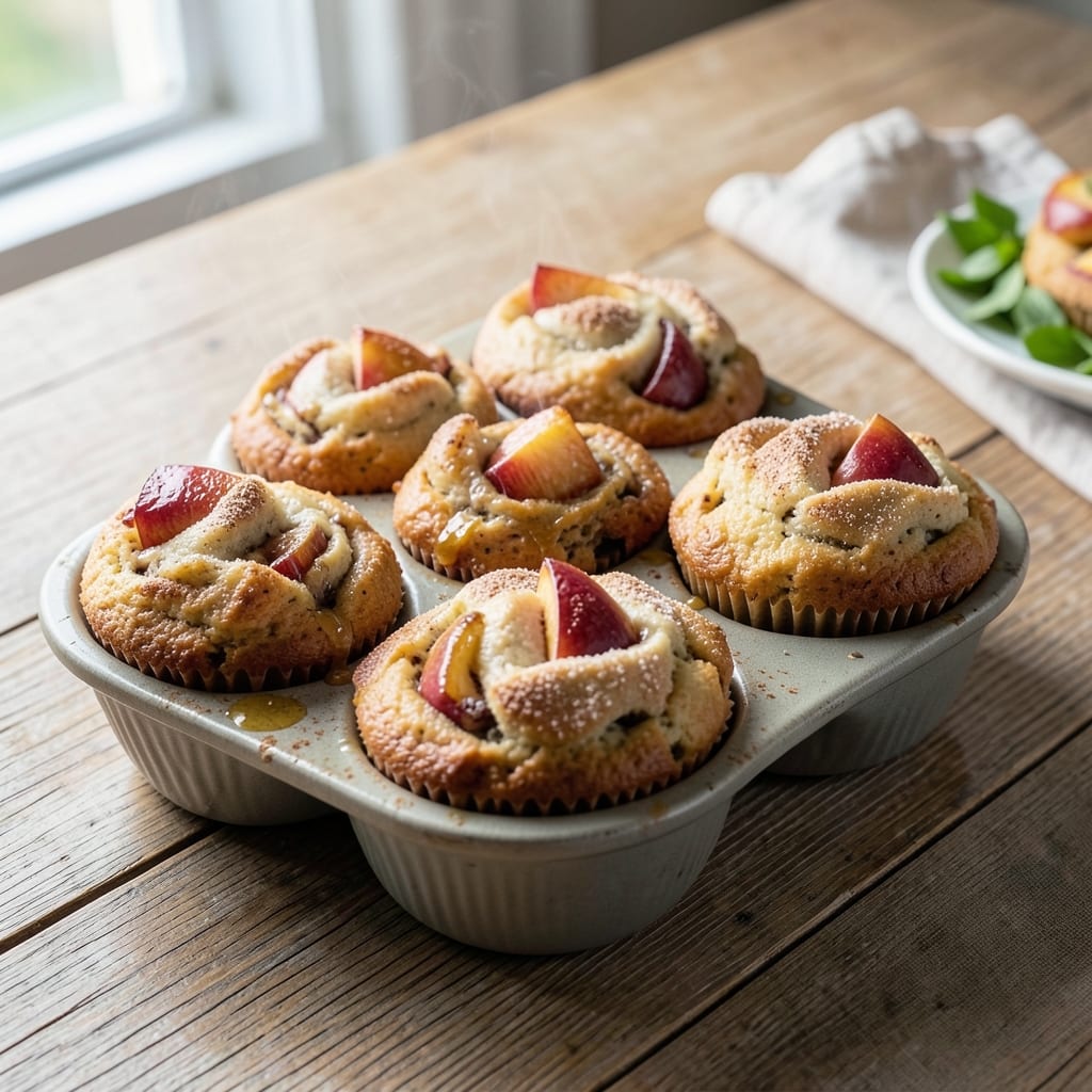 Apple Chai Muffins Recipe: Spiced Apple Chunks and Buttery Streusel Top
