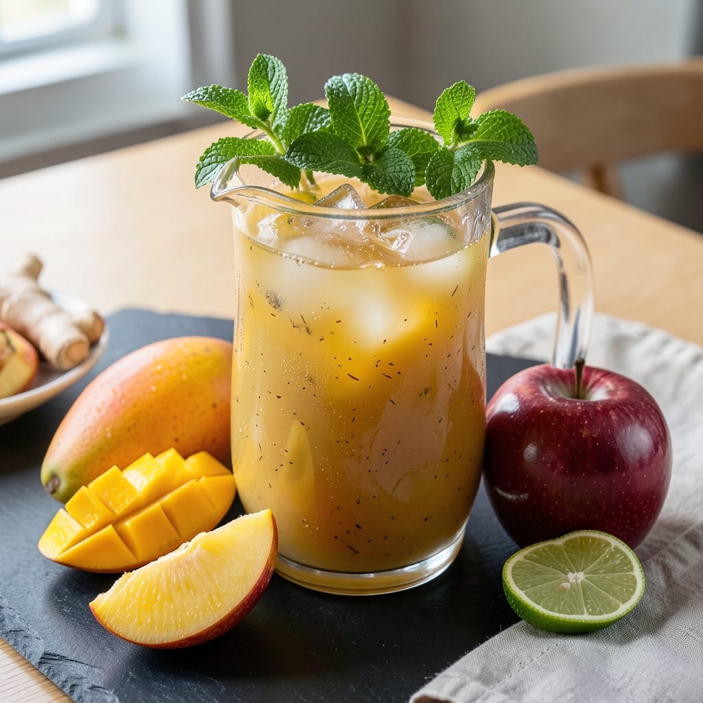 Apple And Mango Juice Recipe: Tropical Immunity Booster in 5 Minutes