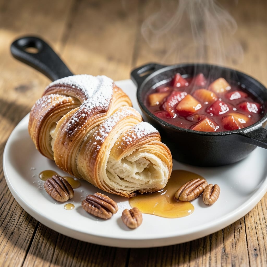 Apple Bear Claw Donut Recipe: Cinnamon-Spiced Twists With Caramelized Apple Glaze