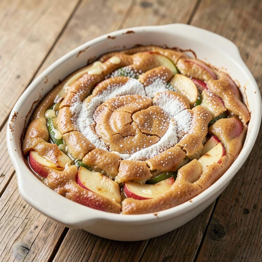 Apple Batter Recipe: Buttery Streusel Crown Over Warm Spiced Fruit