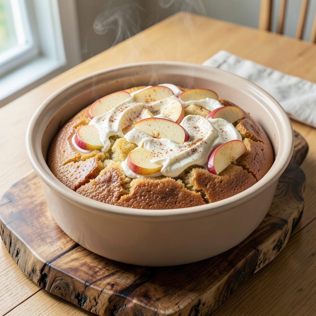 Apple Cake Crock Pot Recipe: Warm Spice-Infused Layers With Buttery Streusel Topping